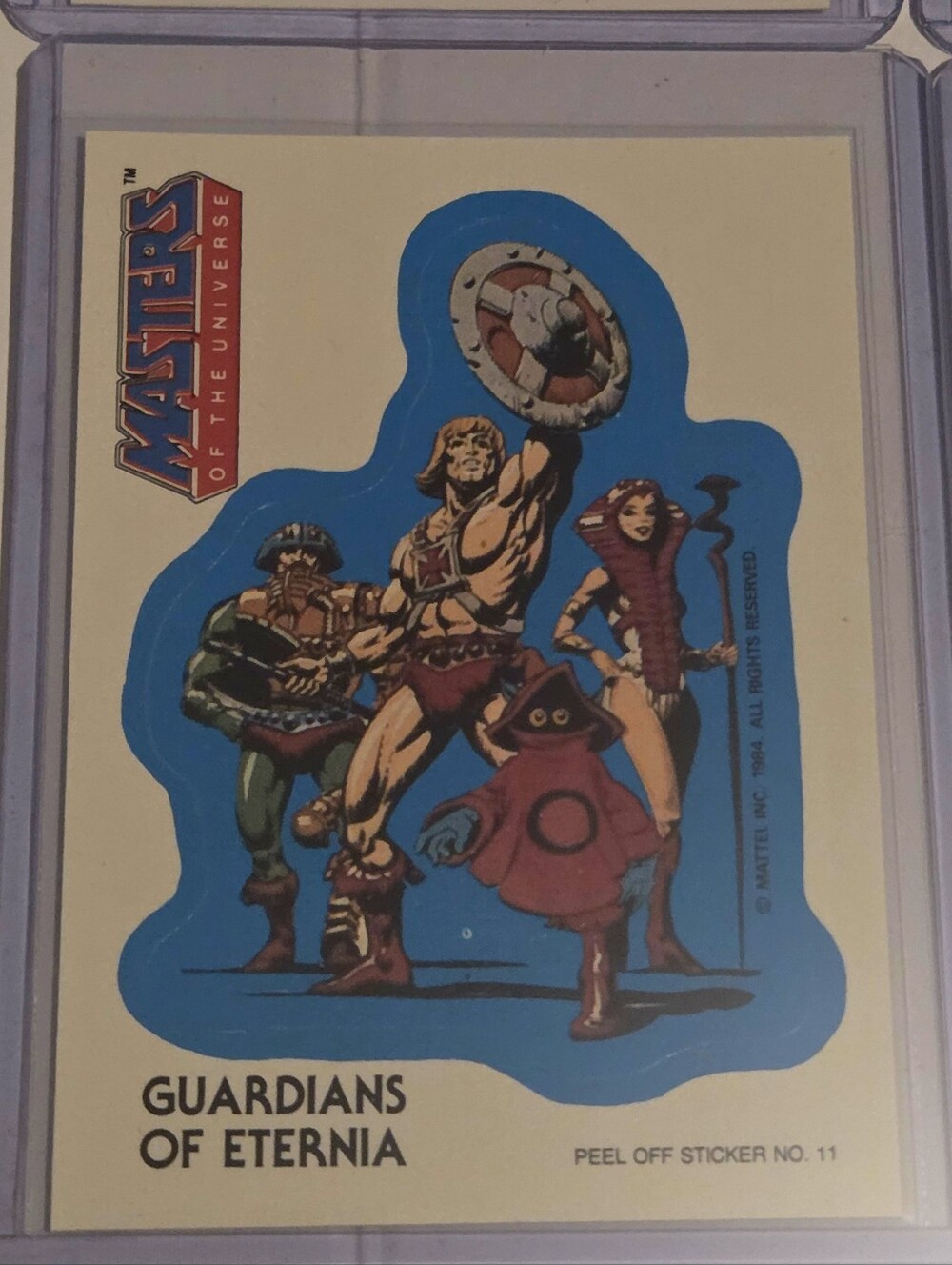 Vintage 1984 Topps Masters of the Universe Card Lot - He-Man, Skeletor, EUC, 80s - Picture 7 of 9